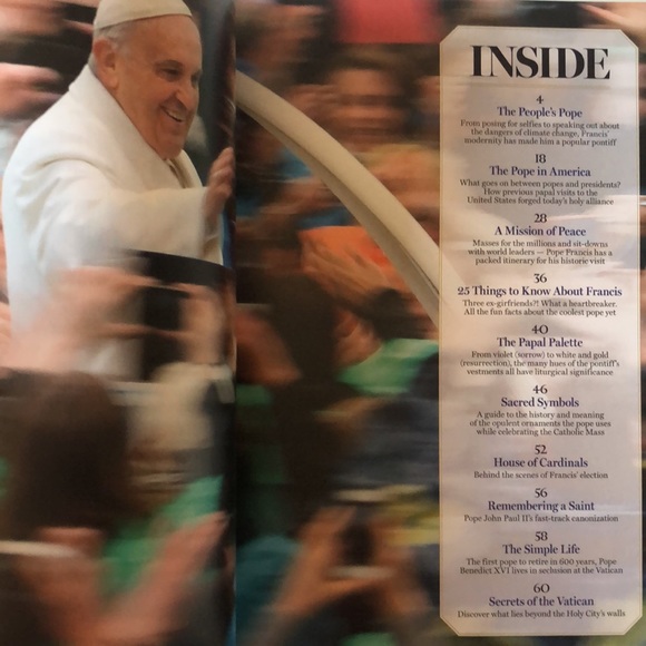 Pope Francis His Journey to America 2015 Commemorative US Magazine - Picture 3 of 5